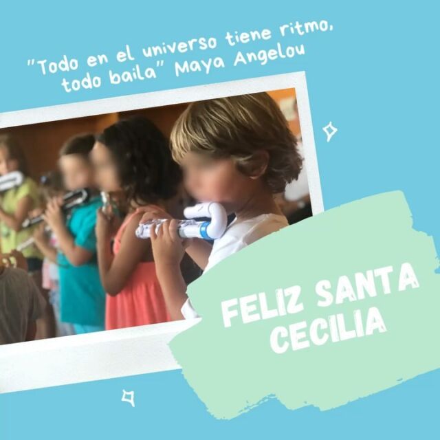 🎶FELIZ SANTA CECILIA🎶 Sigamos disfrutando de la compañía de la música allá donde vayamos 💙 #musicasiempre

.
.
.
.
#Santacecilia #felizsantacecilia #patronadelosmusicos #musica #flautatravesera #littlemusicalsteps